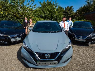 Council’s new green fleet on 10th anniversary of LEAFs on Sunderland