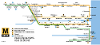 City Hall Metro map