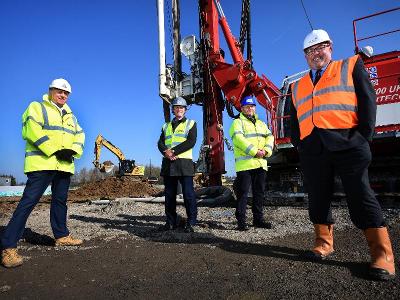 Work underway at Hillthorn Business Park 