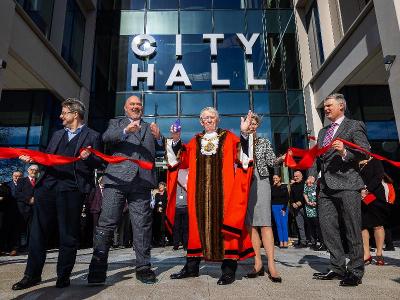 City Hall officially opened