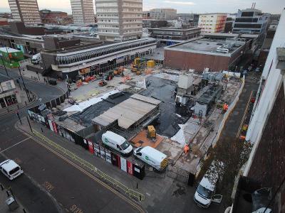 City train station demolished