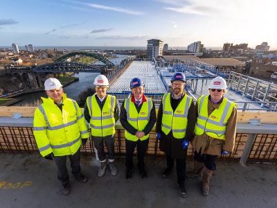 Legal & General and Landid top out in Sunderland