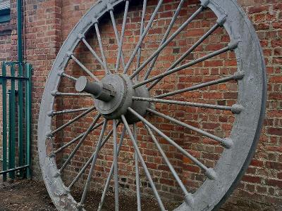 Original pit wheel set for installation