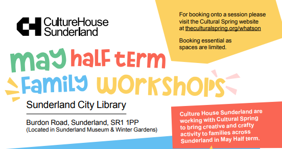 May Half Term Family Workshops