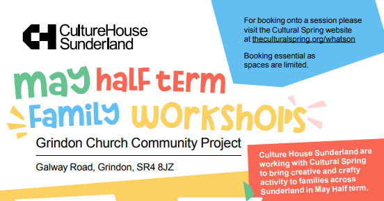 May Half Term Family Workshops 