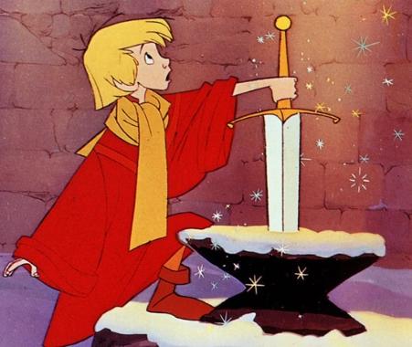 The Sword and the Stone + Make Your Own Cardboard Sword and Wand!