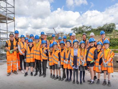 VolkerStevin builds bridges with Sunderland school