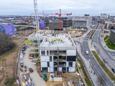 Eye Hospital topping out 