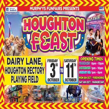 Advertisement for Houghton Feast 2025