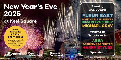 New years eve 2025 graphic