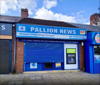 Retail Space on St Luke's Terrace, Pallion