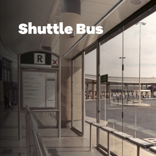 Image of shuttle bus transport for Big Weekend